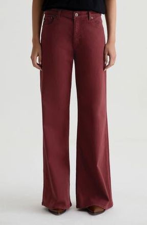 AG - Adriano Goldschmied Saige Wide Leg Jeans in Cranberry at Nordstrom Rack, Size 29