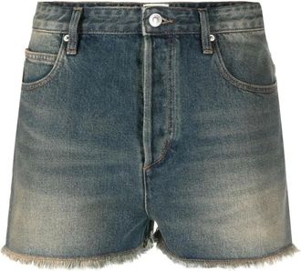 Isabel Marant Maglieria Denim Shorts - Dames - Korte broeken - Blauw - Maat: 2XS Denim