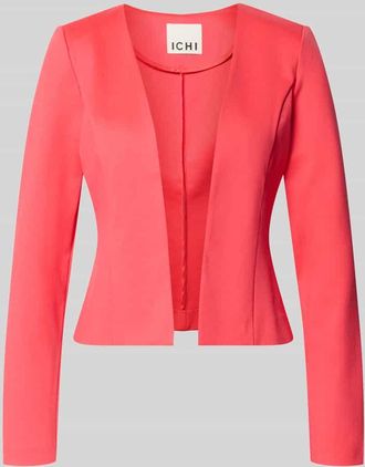 Ichi Slim Fit Blazer in offener Passform Modell KATE in Neon Pink, Gr&ouml;&szlig;e XXL