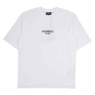 Dsquared2 Hombre, Camisetas, Blanco, Talla: L
