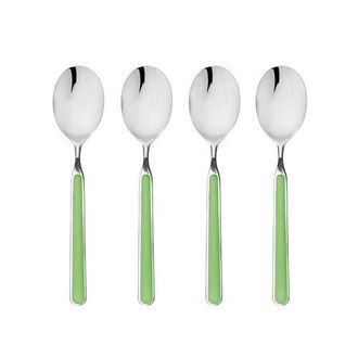 Mepra Fantasia Coffee Spoon Set - 4 Pieces in Apple Green at Nordstrom