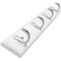 OEM Este Perchero De Pared De Madera Tiene Cuatro Ganchos Y Tambi&eacute;n Se Puede Usar Como Toallero En La Cocina Y El Ba&ntilde;o. - Crezuo