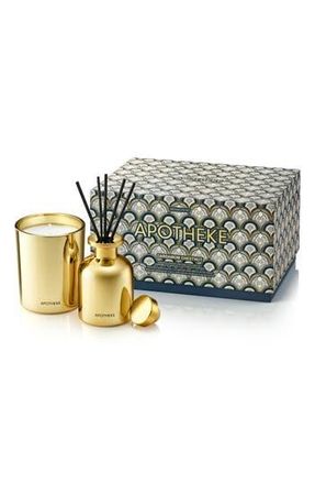 Apotheke Mini Candle & Mini Reed Diffuser Home Fragrance Duo in Cardamom Chestnut at Nordstrom Rack