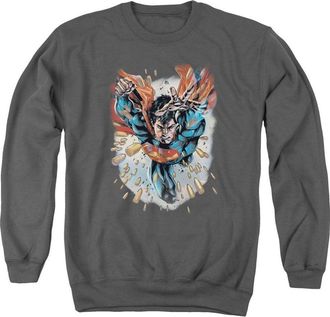 Gildan Superman Within My Grasp Adult Crewneck Sweatshirt