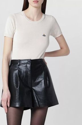 Vivienne Westwood bea cotton top short sleeves round neck