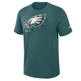 Nike Philadelphia Eagles Slub Nike Mens Dri-FIT NFL T-Shirt in Green | 03493JD86-3TJ