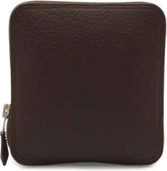 Herm&egrave;s Pre-owned Silky Pop Eco Tote Bag Dark Brown - Dames - Vintage Shopper - Bruin - ONE Size - Leer - Vintage