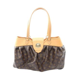 Louis Vuitton Pre-owned Monogram Canvas Shoulder Bag - Dames - Pre-owned - Bruin - Maat: ONE Size Leer
