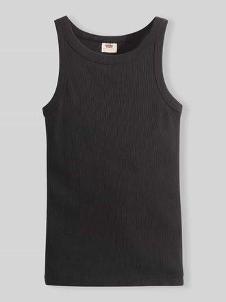 Levi's Slim Fit Tops aus reiner Baumwolle in Black, Gr&ouml;&szlig;e XS