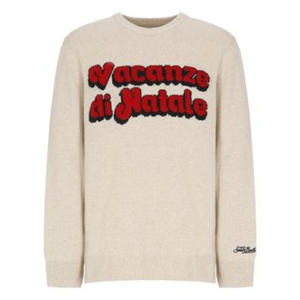 Saint Barth Truien & Vesten, Heren, Beige, XL, Wol, Heron Sweater