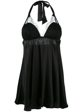 Gilda & Pearl Lovers of Montparnasse babydoll dress - Nero