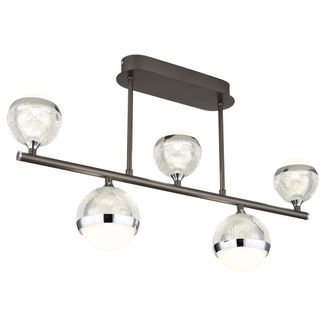 Globo Lighting Plafoniera - Untsy - Nichel - Metallo - Led - 56011-5d - Globo