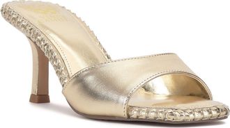 Vince Camuto Emmla Slide Sandal in Egyptian Gold at Nordstrom, Size 8.5