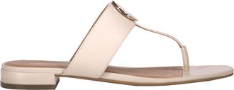 Emporio Armani Leather Thong-sandals
