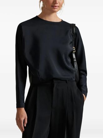Polo Ralph Lauren Blouse met ronde hals - Zwart
