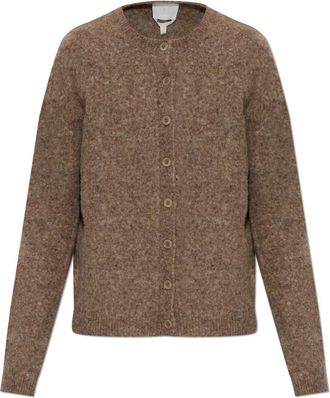 A.P.C. Wollemantel - Dames - Vesten - Bruin - S - Wol - Truien & Vesten