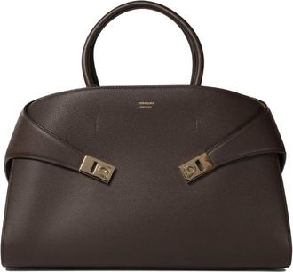 Ferragamo Logo Printed Handbag
