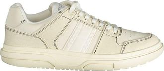 Tommy Hilfiger Mens Court Sneaker Lowtop Style - Ivory - Size EU 41