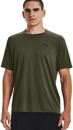 Under Armour Mens Tech 2.0 5c Short Sleeve T-Shirt, (390) Marine Od Green / / Black, Large