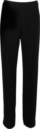 Frank Lyman Design Rechte broek met instap - Dames - Straight fit broeken - Zwart - S - Polyester - Broeken