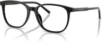 Dolce & Gabbana 53mm Rectangle optical glasses in Black at Nordstrom