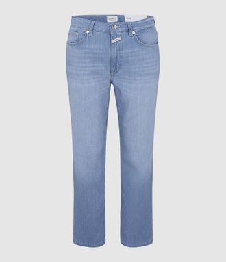 Closed Jean Milo With Slit Light Blue