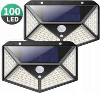 OEM L&aacute;mpara De Jard&iacute;n Solar Con Sensor De Movimiento Y Atardecer 100led L&aacute;mpara De Pared Colgante