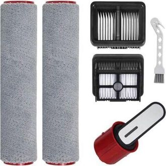 OEM Accesorios H12 Pro Flexreach Para Repuestos De Flexreach Para Uso En Seco Y H&uacute;medo. Juego De 5 Piezas Que Incluye 2 Rodillos De Cepillo, 2 Filtros De 