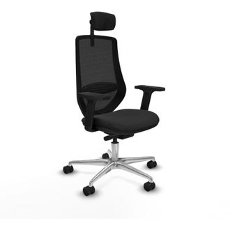 Piqueras y Crespo Piqueras Y Crespo Mardos Silla De Oficina Negra Confort