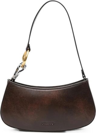 Staud H26S6010Ds Schoudertas - Dames - Schoudertassen - Bruin - ONE Size - Leer - Tassen