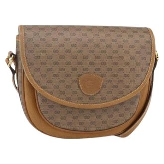 Gucci Pre-owned Cross Body Bags, female, Beige, Size: ONE SIZE Pre-owned Cross Body Bag