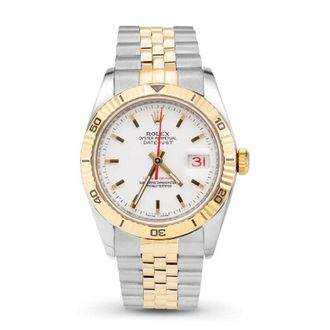 Rolex Pre-owned Rolex Datejust Automatic White Dial Unisex Watch 116263 WSJ