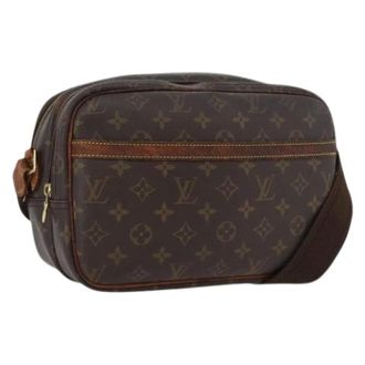 Louis Vuitton Pre-owned Monogram Canvas Schoudertas - Dames - Pre-owned - Bruin - Maat: ONE Size Leer