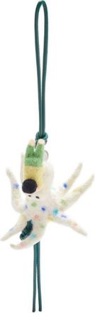 Loewe Octopus Charm In Felt and Calfskin