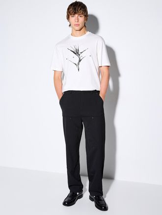 HUGO BOSS Mens Black Fedix pant Modern fit