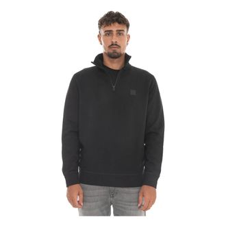 HUGO BOSS Hombre, Sudaderas, Negro, Talla: 2XL