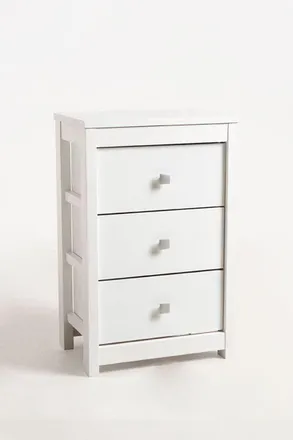 Regalos Miguel Muebles Auxiliares - Cajonera 3 Cajones Ancha - Blanco