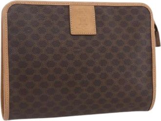 Celine Pre-owned Clutches, female, Brown, Size: ONE SIZE Pre-owned Vintage Clutch