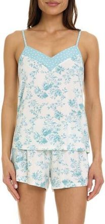 Flora Nikrooz Amari Camisole, Shorts & Pants 3-Piece Pajamas in Seafoam at Nordstrom Rack, Size X-Large