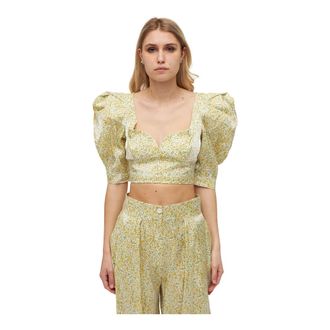 Sabina Musáyev Mujer, Blusas y Camisas, Amarillo, Talla: M