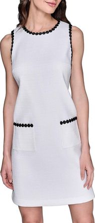 Karl Lagerfeld Karl Lagerfeld Summer Tweed Shift Dress