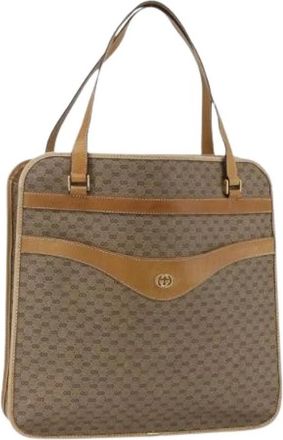 Gucci Pre-owned Tote Bag - Dames - Vintage Shopper - Beige - ONE Size - Vintage