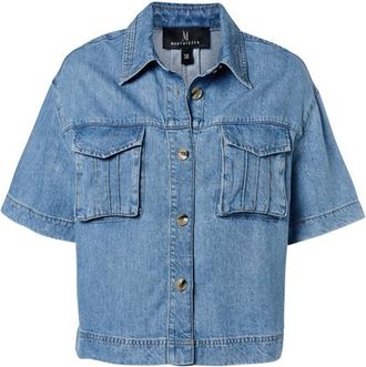 Mart Visser Lina Blouse Denim Blauw