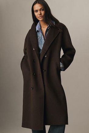 Alex Mill Sophia Long Wool Blend Coat Jacket