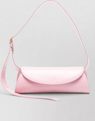 Jil Sander cannolo small leather belt bag rectangular