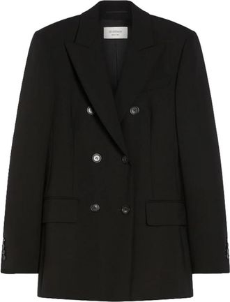 Sportmax Gelly Blazer - Dames - Blazers - Zwart - M - Wol - Jassen