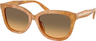Coach HC8453U CDP53 593911 Womens Sunglasses Tortoiseshell Size 56