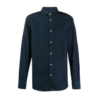 Deperlu Hombre, Camisas, Azul, Talla: S