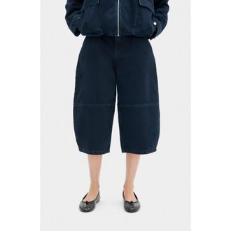 Aligne Haven Balloon Shorts in Blue Black at Nordstrom, Size 30