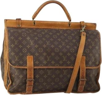 Louis Vuitton Pre-owned Handbags, female, Brown, Size: ONE SIZE Pre-owned Boston Bag